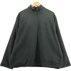 古着 90~00年代 ラルフローレン Ralph Lauren POLO GOLF ポロゴルフ リバーシブル ハーフジップ フリースプルオーバー/eaa572588