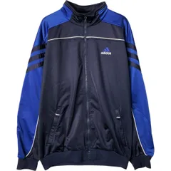 古着 90年代 アディダス adidas バックロゴ ジャージ トラックジャケット メンズL相当/eaa583514