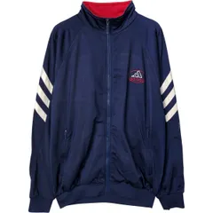 古着 90年代 アディダス adidas バックロゴ ジャージ トラックジャケット メンズM相当 ヴィンテージ/eaa583513
