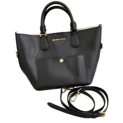 180053 Michael Kors マイケルコース ハンドバッグ　２Way AV-1410　30S5GGRT7U  ブラック アイボリー レディース