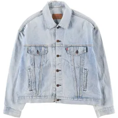 古着 ~90年代 リーバイス Levi's 70507-0214 デニムジャケット Gジャン USA製 メンズXL相当 ヴィンテージ/eaa582564