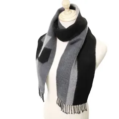 LOUIS VUITTON (ルイヴィトン)　ウール、カシミヤマフラー＊