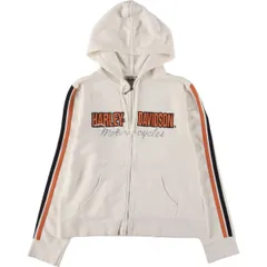 古着 ハーレーダビッドソン Harley-Davidson スウェットフルジップパーカー レディースXL相当/eaa585982のサムネイル