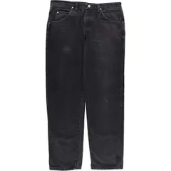 古着 90年代 ラングラー Wrangler ブラックデニム テーパードデニムパンツ メンズw34相当 ヴィンテージ/eaa584854