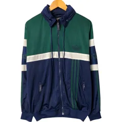 古着 90年代 アディダス adidas バックロゴ ジャージ トラックジャケット メンズL相当 ヴィンテージ/eaa584468