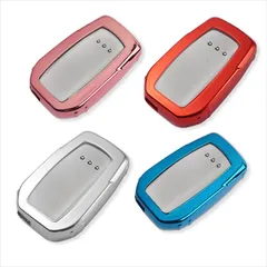 スマートキーケース キーカバー キーホルダー メンズ レディース 汎用 窓付き 落下防止 車 鍵 収納 レザー調 おしゃれ シンプル プレゼント ギフト Y1437