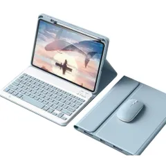 【在庫処分】対応 対応 キーボードケース 10.9インチ (M3/M2、2025/2024) iPad Air 第5/4世代用 Air iPadPro11 第4/3/2/1世代用 iPad 可愛い カラーキーボード 11インチ 分離式 カバー マウス付き ビジ
