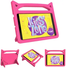 【人気商品】ラップ スタンド 全面保護カバー 耐衝撃 キッズ RIAOUR ケース 軽量 2021/2020/2019モデル ケース 第9世代/第8世代/第7世代 10.2インチ (ピンク) iPad