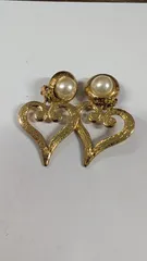 モスキーノ　MOSCHINO　ハートイヤリング