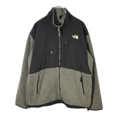 00年代 THE NORTH FACE ノースフェイス Denali デナリ フリースジャケット アウトドア グレー(メンズ XL)中古 古着 X2310