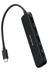 【新着商品】4K30Hz HDMI 高速データ転送 PD対応 100W 5Gbps 5in1 ドッキングステーション ブラック ハブ USB-C DST-W01 エレコム