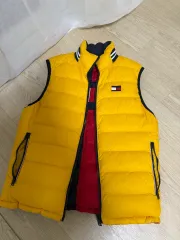 トミーヒルフィガー リバーシブル ダウンベスト