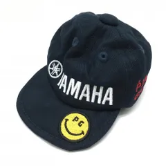 【超美品】パーリーゲイツ ボールケース ネイビー×白 非売品 YAMAHA ニコちゃん スマイル ボールポーチ ゴルフ PEARLY GATES