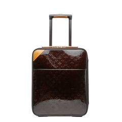 ルイ ヴィトン モノグラム ヴェルニ ペガス45 キャリーバッグ スーツ