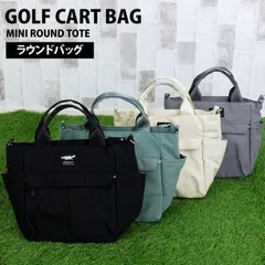 カートバッグ ラウンドバッグ ゴルフ メンズ ミニトートバッグ 2WAY ショルダーバッグ 小物 かばん 鞄 小さめ bag102