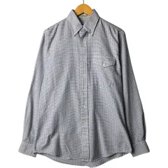 古着 80~90年代 エルエルビーン L.L.Bean 長袖 ボタンダウンチェックシャツ メンズM相当 ヴィンテージ/eaa571369