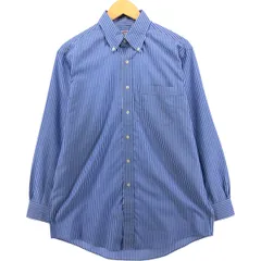 古着 ブルックスブラザーズ Brooks Brothers 346 長袖 ボタンダウンストライプシャツ メンズM相当 ヴィンテージ/eaa571234