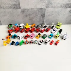ミニカー プルバックカー まとめ売り セット はたらくくるま 消防車 救急車 パトカー ショベルカー ブルドーザー 水道車 アイスクリーム屋さん トーマス ANA 飛行機