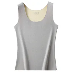 タンクトップ レディース 起毛 フェルト あったか フリーカット ふんわり 暖か 柔らか 肌着 大きいサイズ ストレッチ タイトフィット 響かない すっきり 2007