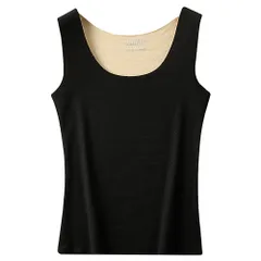 タンクトップ レディース 起毛 フェルト あったか フリーカット ふんわり 暖か 柔らか 肌着 大きいサイズ ストレッチ タイトフィット 響かない すっきり 2007