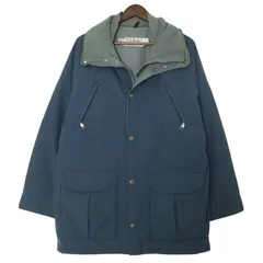 80年代 USA製 L.L.Bean エルエルビーン メイン ワーデンズ パーカー GORE-TEX アウトドア ネイビー (メンズ M) 中古 古着 A1278