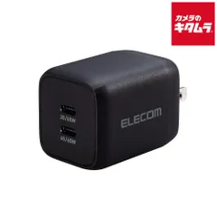 【新品】エレコム MPA-ACCP4365BK 65W キューブAC充電器 USB Power Delivery対応 2ポート ブラック