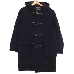 90年代 イングランド製 Gloverall グローバーオール ダッフルコート ネイビー (メンズ 36) 中古 古着 A3503