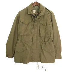90年代 米軍実物 U.S.ARMY M-65 フィールドジャケット 2nd ヴィンテージ ミリタリー オリーブ (メンズ SMALL REGULAR) 中古 古着 A3680