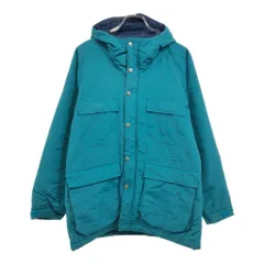 80年代 USA製 L.L.Bean エルエルビーン BAXTER STATE PARKA バクスターステートパーカ エメラルドグリーン(メンズ S相当)中古 古着 V0385