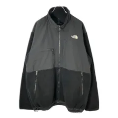 THE NORTH FACE ノースフェイス Denali デナリ フリースジャケット 大きいサイズ アウトドア ブラック(メンズ XXL)中古 古着 X2317