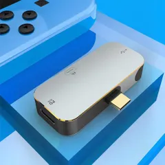 【数量限定】デバイス対応 C C C Air/ChromeBook/Matebook/GalaxyBook/XPS13/15などUSB Pro/MacBook OLED/MacBook Switch/Switch 多機能 軽量 小型 4K解像度 ドック ミニ