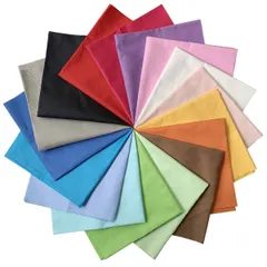 新品 17枚 無地 ハギレ 布セット パッチワーク 布地 綿 カットクロス DIY 手芸 ハンドメイド用品 17色セット 30×30cm