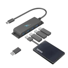 【人気商品】Type-C Hub USB3.0 IMD-UTC705 4ﾎﾟｰﾄ