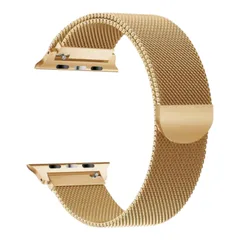 Apple Watch ( アップルウォッチ ) メタルストラップ バンド 38/40/41mm ゴールド　590140384041