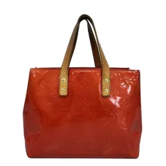 LOUIS VUITTON(ルイヴィトン) ハンドバッグ モノグラムヴェルニ リードPM M91088 ルージュ レザー