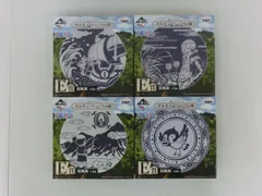 【TAKA68-48】◇バンプレスト　『一番くじ ワンピース ～ガルチュー！！ ゾウの国～　E賞 和風皿　全4種セット』　まとめ売り