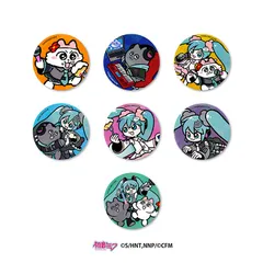 【新品】【単品】初音ミク×ンめねこ トレーディング缶バッジ【正規品】