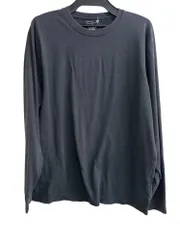 L.L.Bean 黒 長袖 カットソー ロンT  M     343