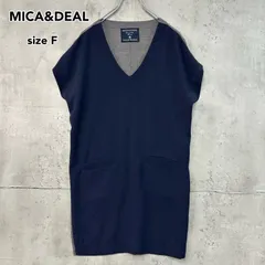 MICA&DEALマイカ＆ディール  ミニワンピース Vネック　★ ■◇のサムネイル