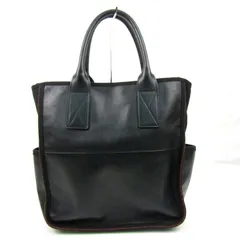 アニエスベー ボヤージュ トートバッグ レザー 鞄 カバン ブランド レディース ブラック agnes b. 【中古】