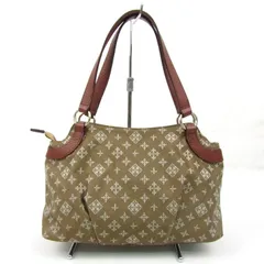 ラシット ショルダーバッグ トートバッグ モノグラム 鞄 カバン ブランド レディース ブラウン russet 【中古】