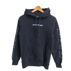 エイチアンドエム スウェット パーカー トレーナー スターウォーズ トップス キッズ 男の子用 XSサイズ ネイビー H&M 【中古】