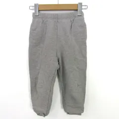 ラルフローレン パンツ スウェット ロゴ ボトムス 日本製 キッズ 男の子用 100サイズ グレー RALPH LAUREN 【中古】