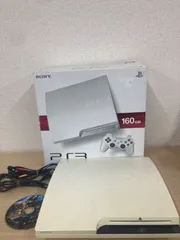 ÷4 【通電動作確認済み】【初期化済み】ソニー SONY プレイステーション3 PS3 クラシックホワイト HDD容量160GB【ゲーム機本体】【2】