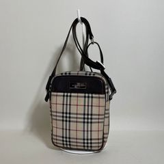 バーバリー ショルダーバッグ ポシェット クロスボディ TB ロゴ総柄