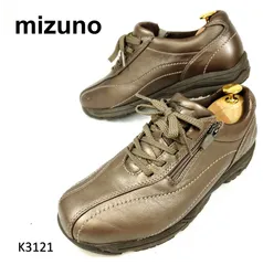 ミズノ　美品　5KF-05057　PYV0111　ウォーキング　サイドジップ