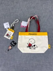 スヌーピー ミニ トート バッグSET 70周年記念