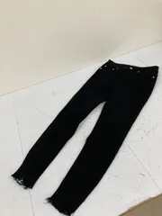 送料無料★JEANASIS ジーナシス★ダメージデニムパンツ　スキニーパンツ　ボトムス★ブラック★Mサイズ#80122scc