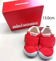 【正規品】ミキハウス　★セカンド ベビーシューズ★　10-9374-974　赤　13.0cm　新品(難あり)