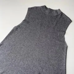 mizuiro ind ミズイロインド ノースリーブニットワンピース